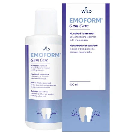 Ополаскиватель для полости рта Dr. Wild Emoform Уход за деснами с минеральными солями 400 мл: цены и характеристики