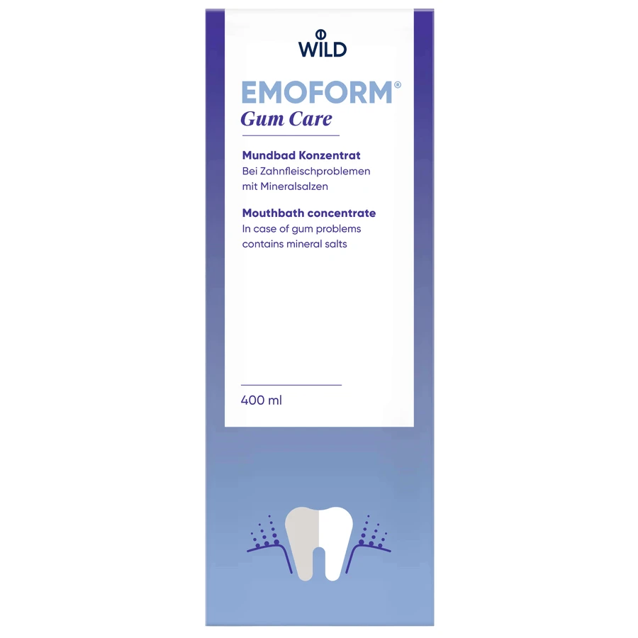 Ополаскиватель для полости рта Dr. Wild Emoform Уход за деснами с минеральными солями 400 мл: цены и характеристики