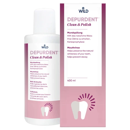 Ополаскиватель для полости рта Dr. Wild Depurdent Очищение и полировка 400 мл: цены и характеристики