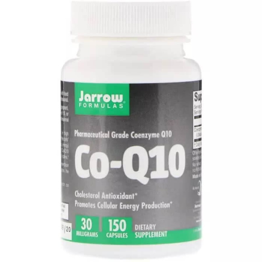 Коэнзим Q10, Jarrow Formulas 30 мг, 150 капсул: цены и характеристики