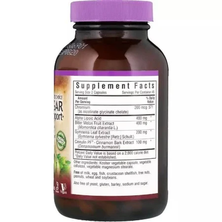 Контроль цукру в крові Bluebonnet Nutrition Targeted Choice, 90 вегетаріанських капсул: ціни та характеристики