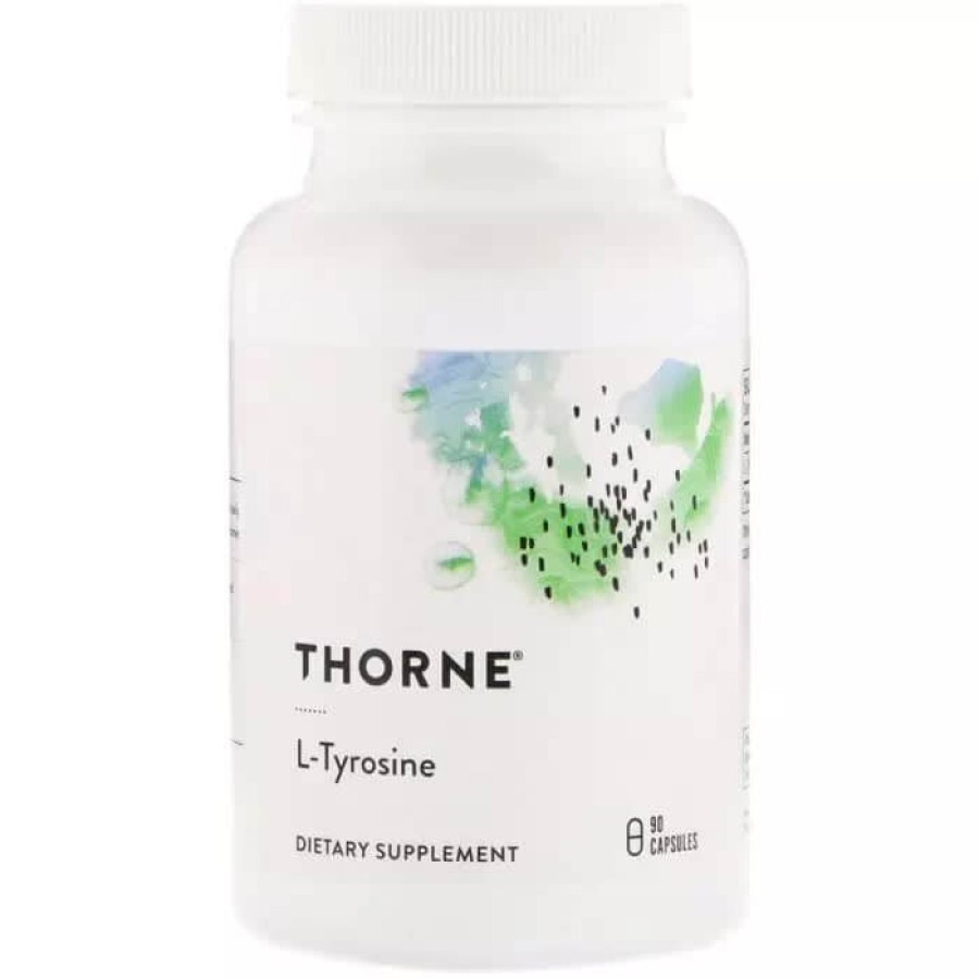 L-тирозин Thorne Research 500 мг 90 капсул: ціни та характеристики