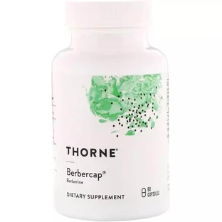 Берберин (барбарис) Thorne Research Berbercap, 60 капсул