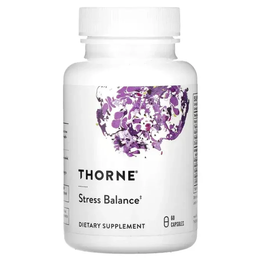 Баланс стресса, Stress Balance, Thorne, 60 капсул: цены и характеристики