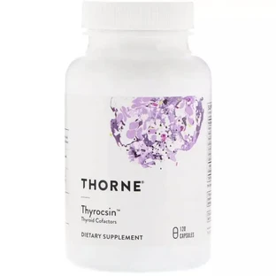 Поддержка щитовидно железы Thorne Research Thyrocsin 120 капсул