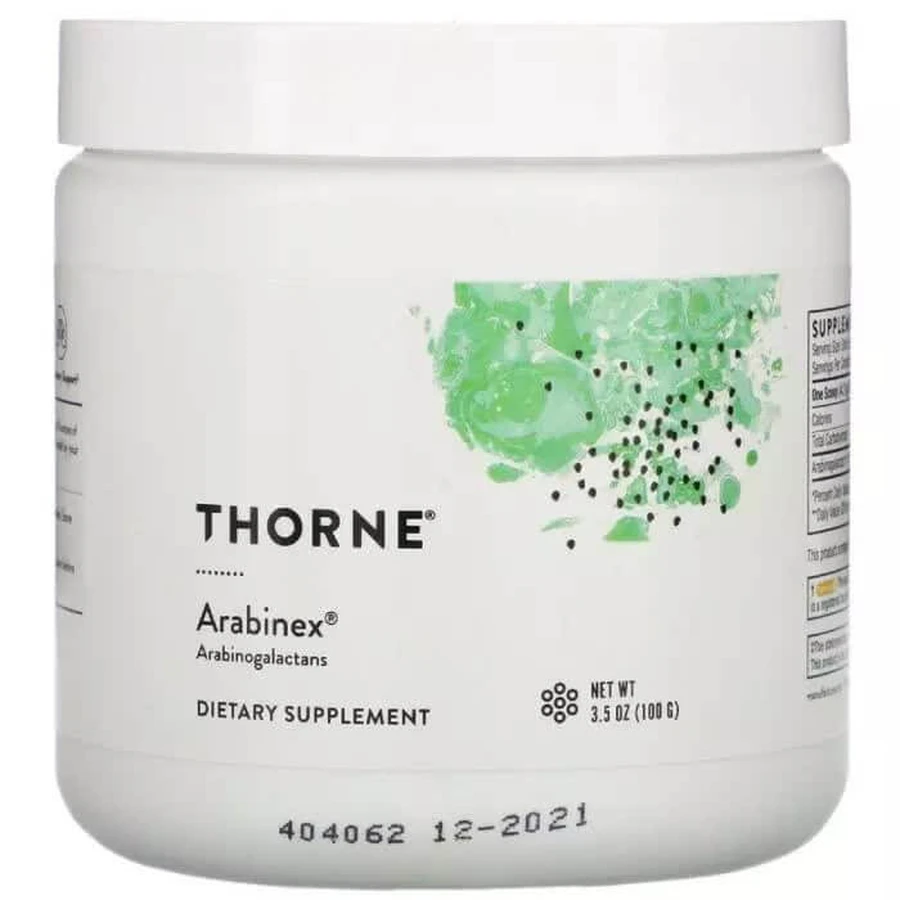 Пребиотик Арабинекс Thorne Research 100 г: цены и характеристики