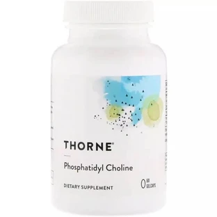 Фосфатидилхолин Thorne Research Phosphatidyl Choline 60 гелевых капсул