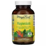 Магний, Magnesium, MegaFood, 90 таблеток