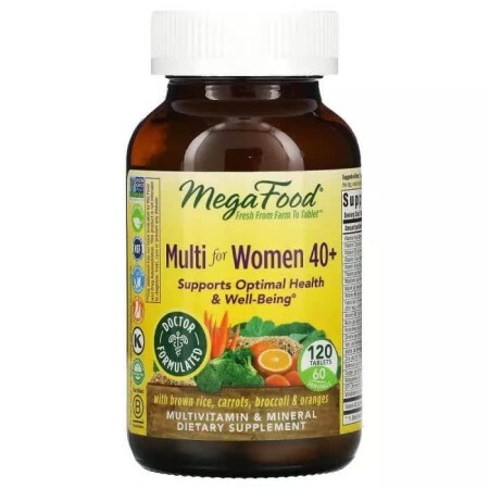 Мультивітаміни MegaFood для жінок 40+ 120 таблеток