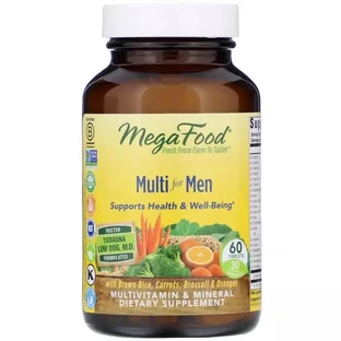 Мультивітаміни MegaFood для чоловіків 60 таблеток