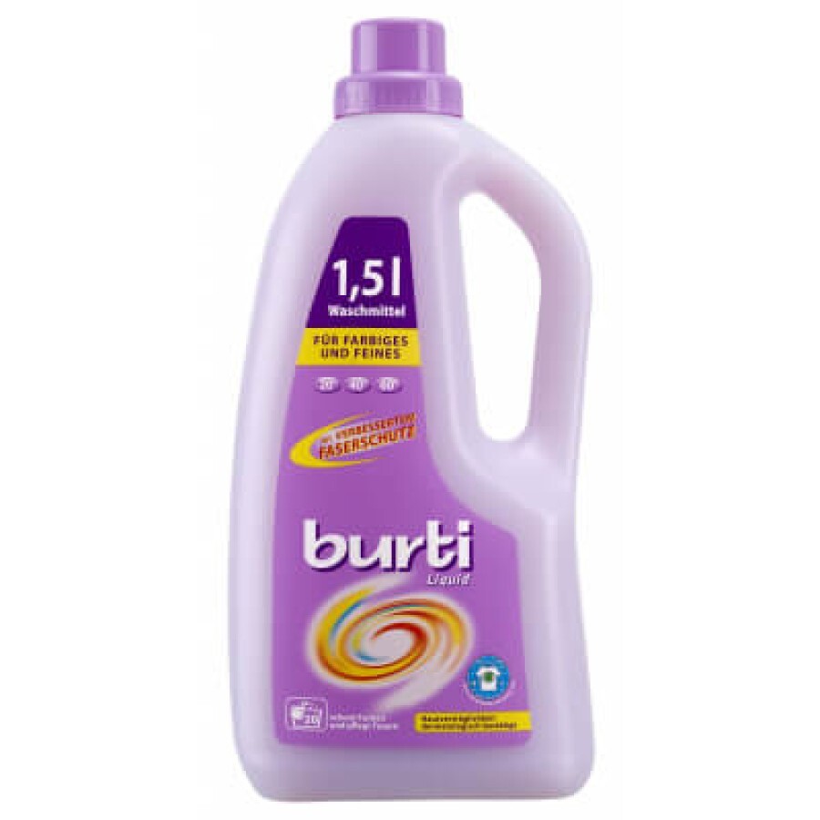 Гель для прання Burti Liquid універсальний 1.5 л: ціни та характеристики