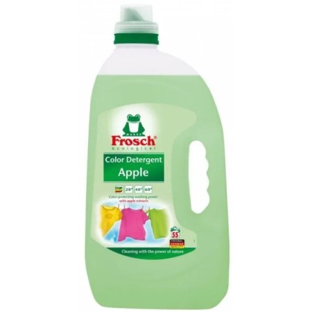 Гель для прання Frosch для кольорової тканини 5 л