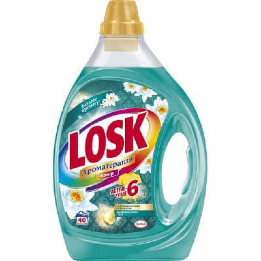 Гель для прання Losk аромат балійського лотоса та лілії 2 л: ціни та характеристики