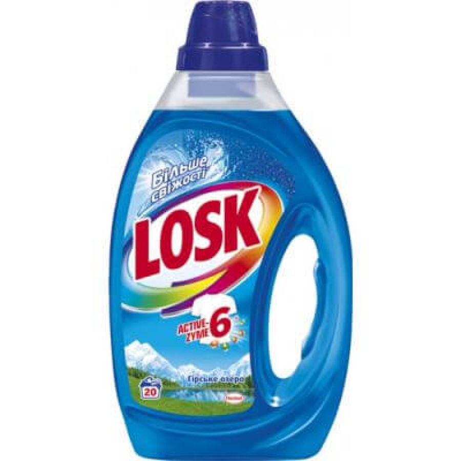 Гель для прання Losk Гірське озеро 1 л: ціни та характеристики