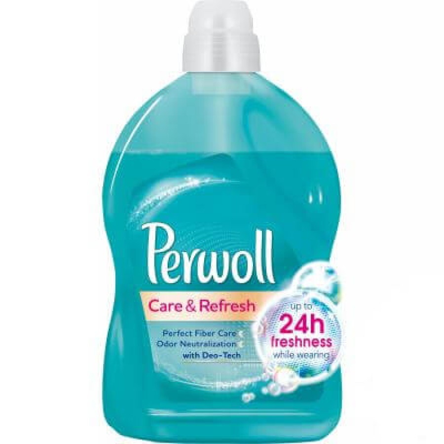 Гель для прання Perwoll Догляд та освіжаючий ефект 2.7 л: ціни та характеристики