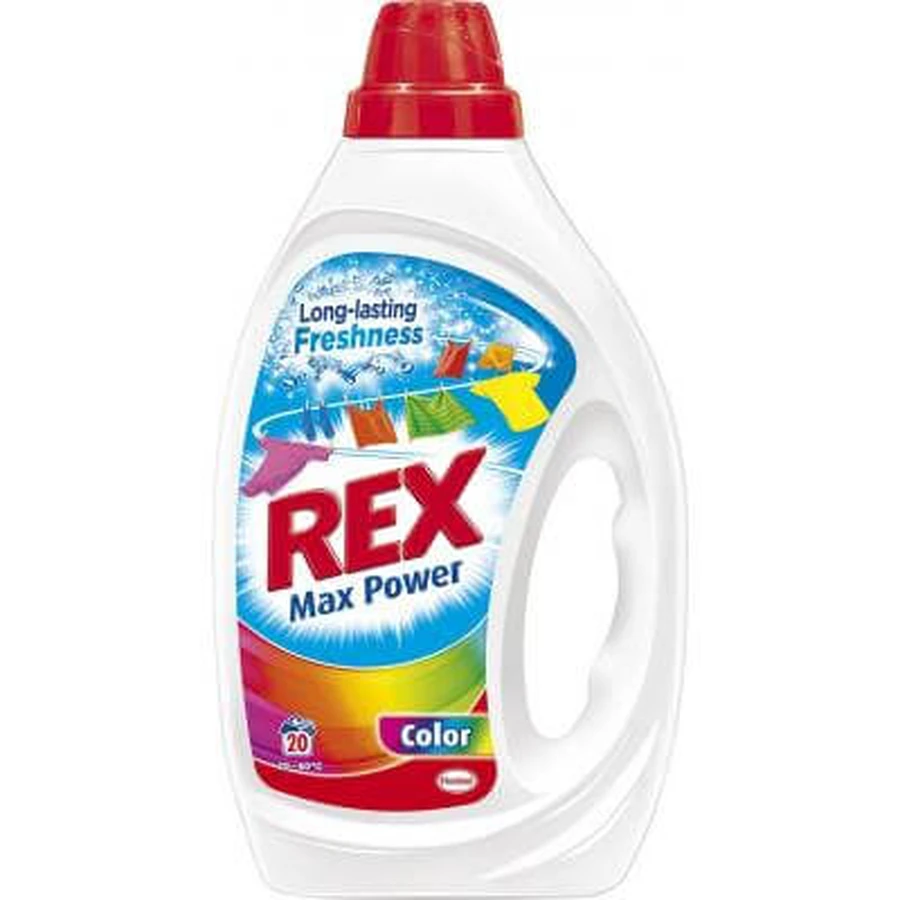 Гель для прання Rex Max Power Color, 1 л: ціни та характеристики