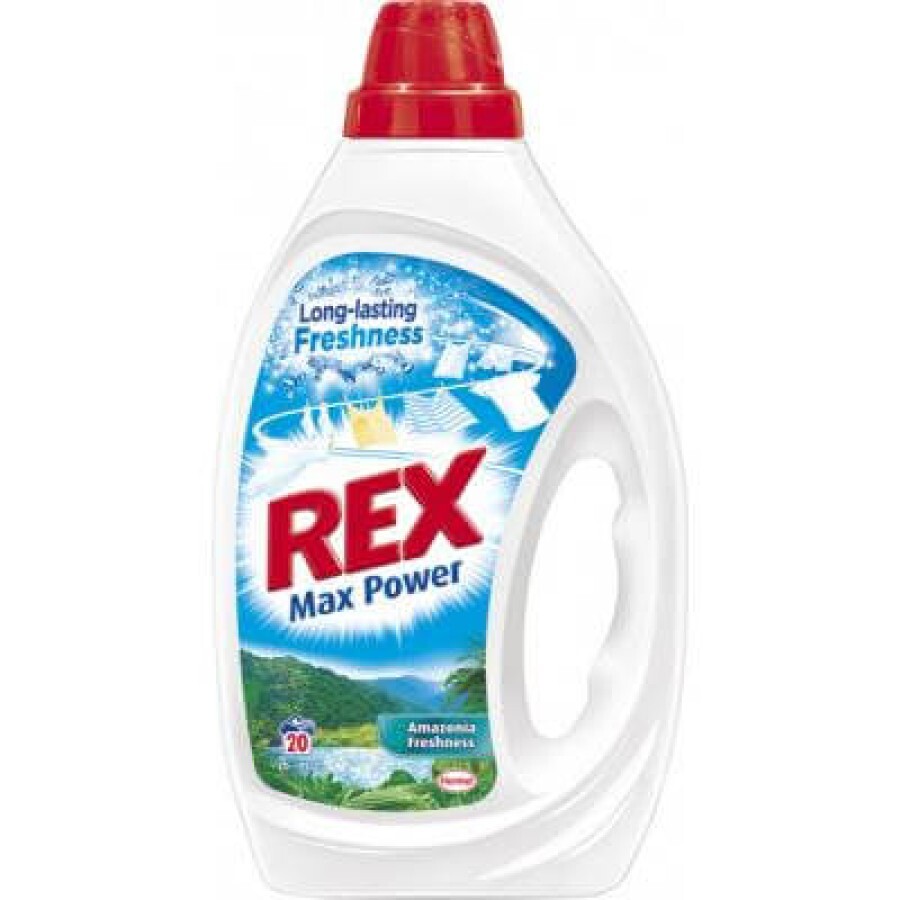 Гель для прання Rex Max Power Амазонська свіжість 1 л: ціни та характеристики