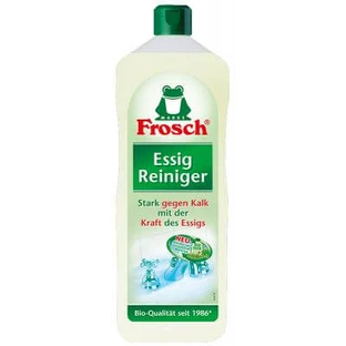 Гель для чищення ванн Frosch з оцту яблучного для видалення вапняних відкладень 1 л