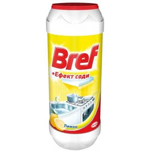 Порошок для чищення кухні Bref Ефект соди Лимон 500 г