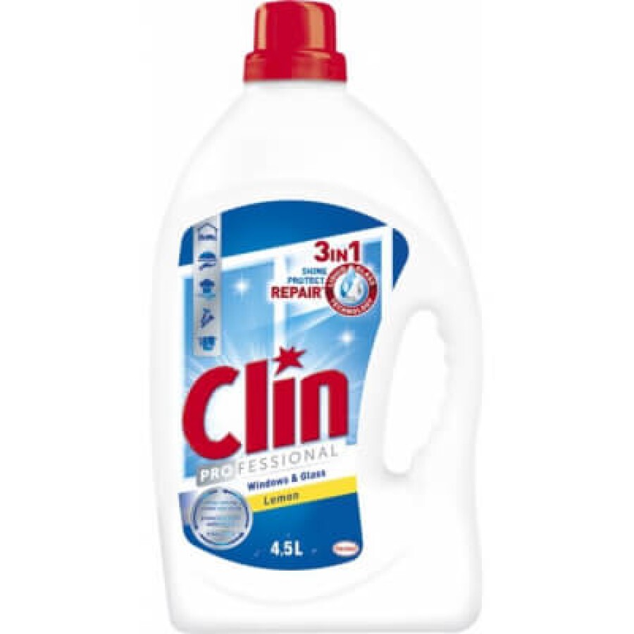 Средство для мытья окон Clin професcиональное 4.5 л: цены и характеристики
