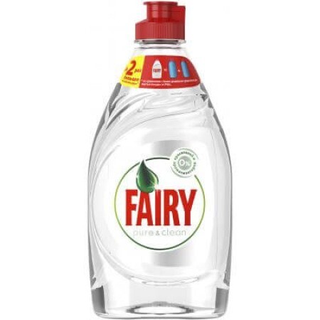 Средство для ручного мытья посуды Fairy Pure & Clean 450 мл