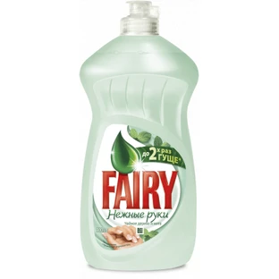 Средство для ручного мытья посуды Fairy Нежные руки Чайное дерево и Мята 500 мл