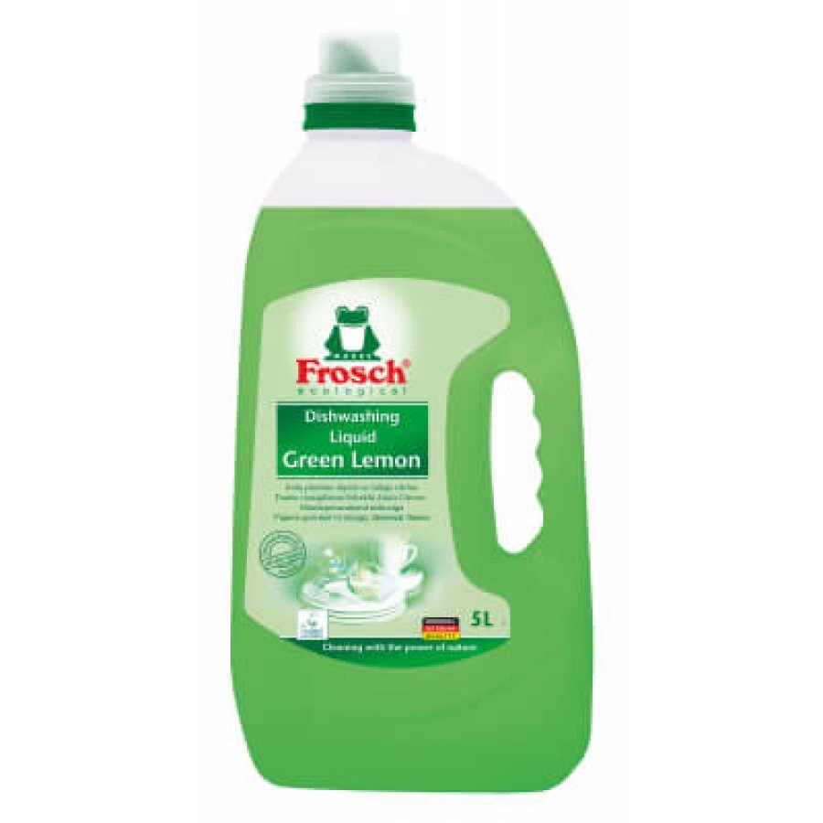 Средство для ручного мытья посуды Frosch Зеленый лимон 5 л: цены и характеристики