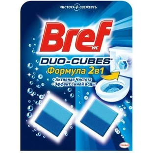 Засіб для чищення унітазу Bref Дуо-Куб 100 г