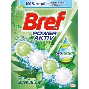 Туалетный блок Bref Сила актив Мята и Эвкалипт 50 г