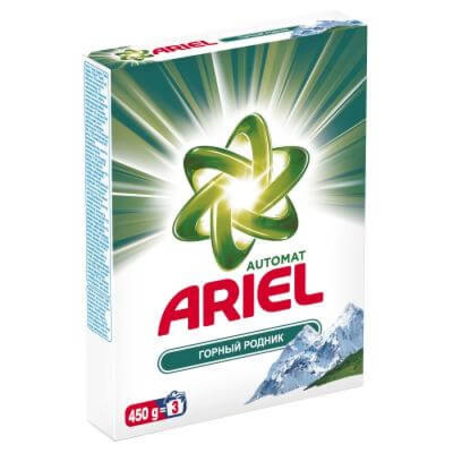 Пральний порошок Ariel Гірське Джерело 450 г: ціни та характеристики