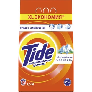 Пральний порошок Tide Альпійська свіжість 4.5 кг
