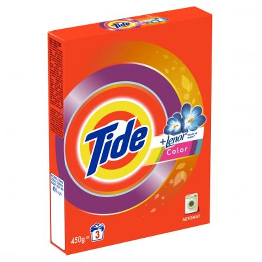 Пральний порошок Tide Color Lenor Touch of Scent 450 г: ціни та характеристики