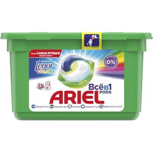Капсулы для стирки Ariel Touch of Lenor Fresh 12 шт