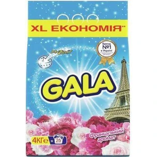 Стиральный порошок Gala Автомат Французский аромат 4 кг