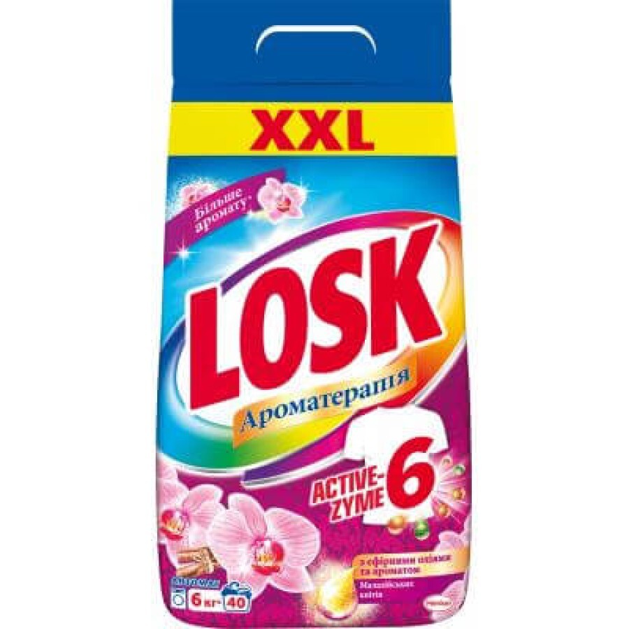Стиральный порошок Losk автомат Малайзийских цветов 6 кг: цены и характеристики