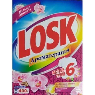 Стиральный порошок Losk автомат Малайзийских цветов 400 г