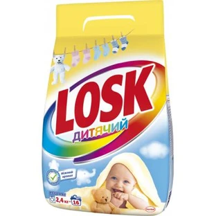 Пральний порошок Losk Дитячий, 2,4 кг