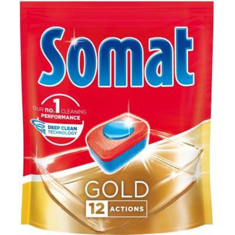 Таблетки для посудомийних машин Somat Gold 36 шт: ціни та характеристики