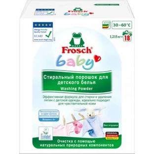 Пральний порошок Frosch для дитячої білизни 1215 г