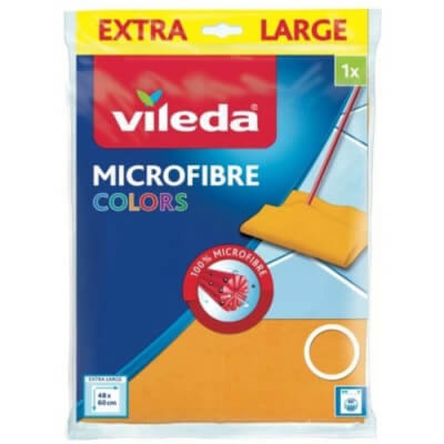 Тряпка для пола Vileda с микрофибры 1 шт: цены и характеристики