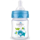 Пляшечка для годування BayBy 120 мл 0 міс+ синій