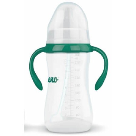 Пляшечка для годування Neno 300 мл із системою гравітації - new Q