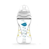 Пляшечка для годування Nuvita Mimic 250 мл 3м+ антиколікова, біла