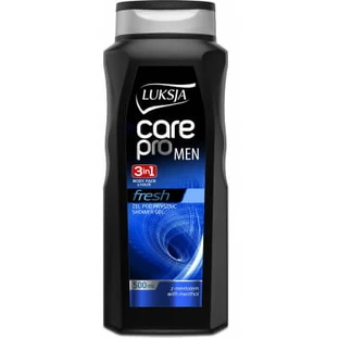 Гель для душа Luksja Care Pro Men 3 in 1 Fresh 500 мл