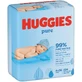 Детские влажные салфетки Huggies Pure 56 х 4 шт