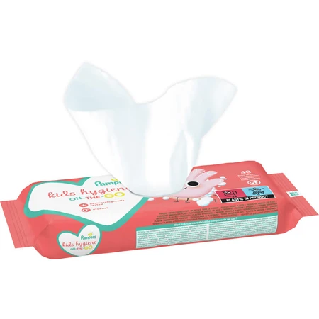 Детские влажные салфетки Pampers Kids Hygiene On-the-go 40 шт: цены и характеристики