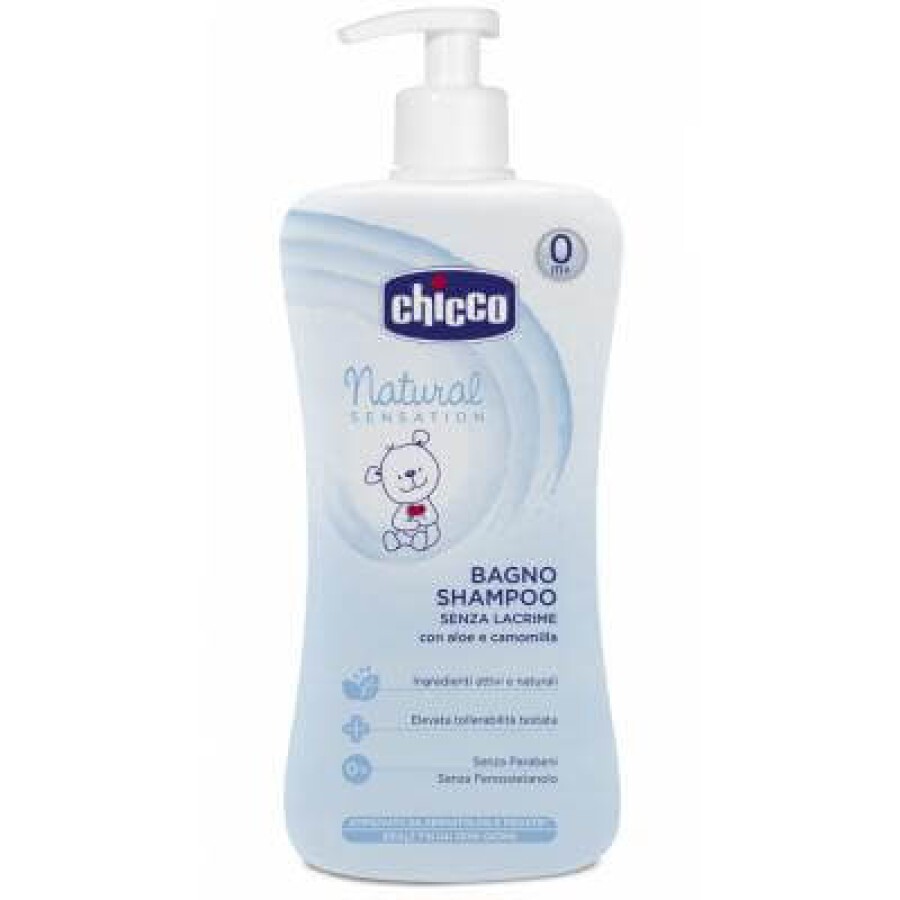 Дитячий шампунь Chicco Natural Sensation 500 мл: ціни та характеристики