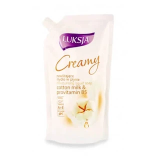 Рідке мило Luksja Creamy Cotton Milk & Provitamin B5 Refill 400 мл
