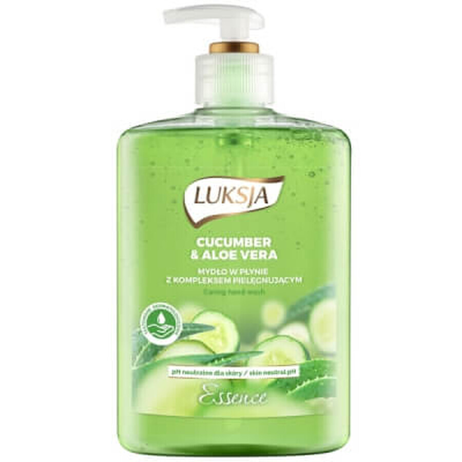 Жидкое мыло Luksja Cucumber & Aloe Vera 500 мл: цены и характеристики