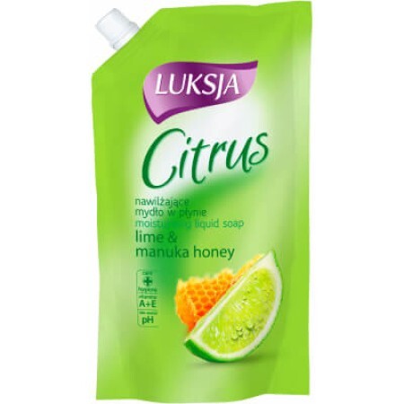 Рідке мило Luksja Lime & Vitamins Refill 400 мл